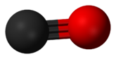 ball and stick model of carbon monoxide, does electric dryers produce carbon monoxide